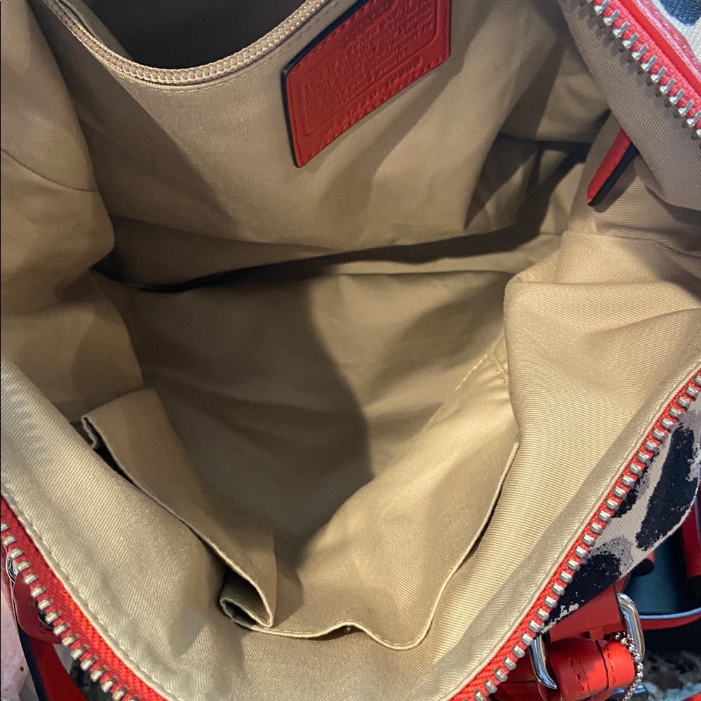 Coach EUC HTF Legacy Ocelot Large Tote - Picture 9 of 17